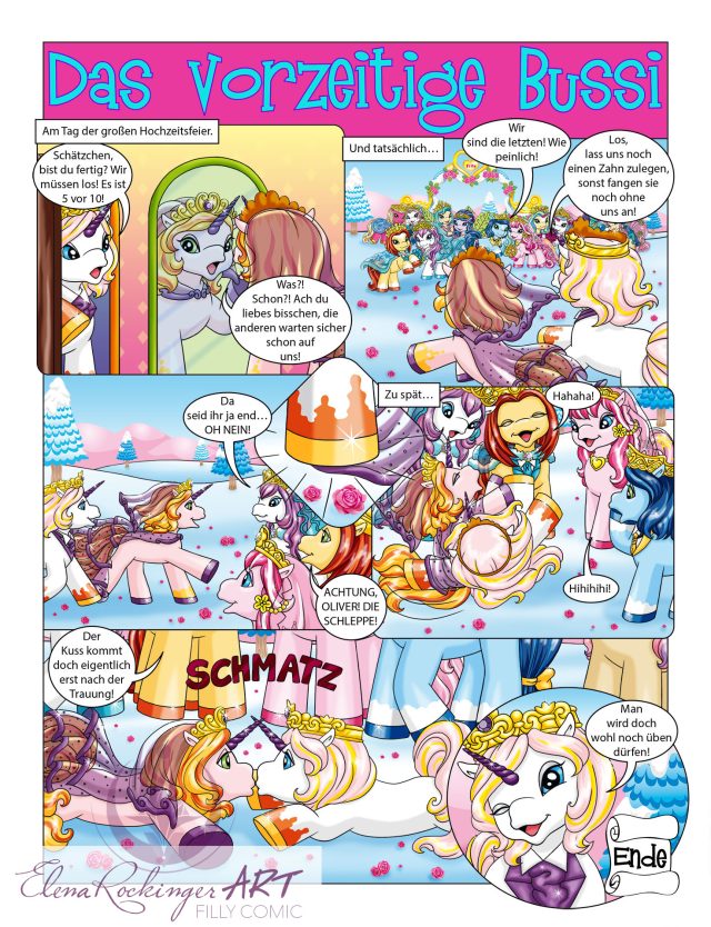 Filly Winter Wedding Comic