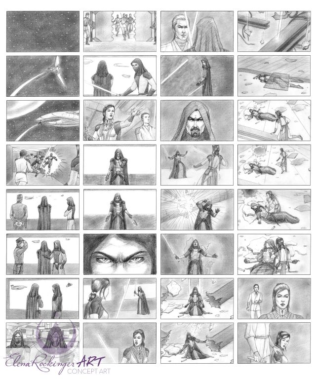 Storyboard Star Wars Fanproject